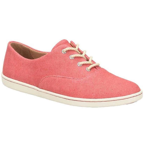 BORN Women's Size 7.5 M Dampney Casual Shoes Nautical Canvas Nantucket Red - Picture 1 of 6